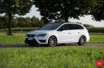 Seat Leon Cupre on Vossen Wheels (VFS1) 2017 года